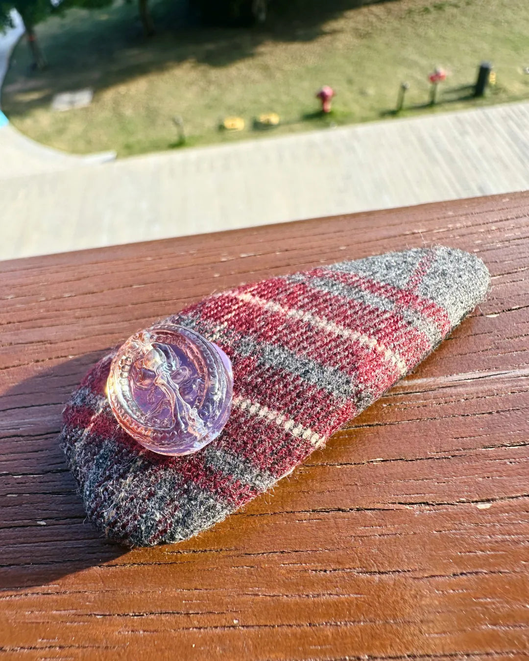 Glassy Rose霧粉玫瑰髮夾