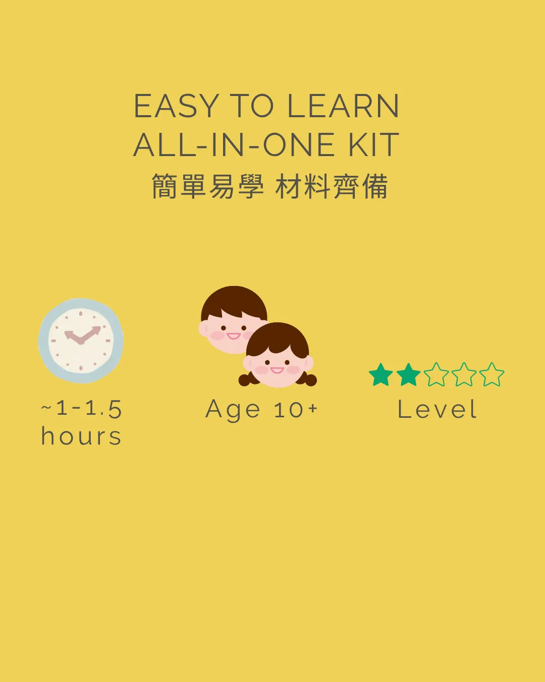 指尖小花園｜ 迷你串珠吊蘭電話繩 DIY 材料包（附雙語影片教學）