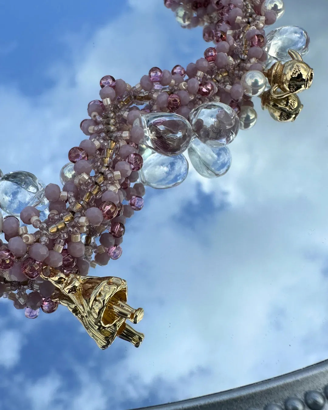 A Muse in Wonderland Intricate Woven Necklace