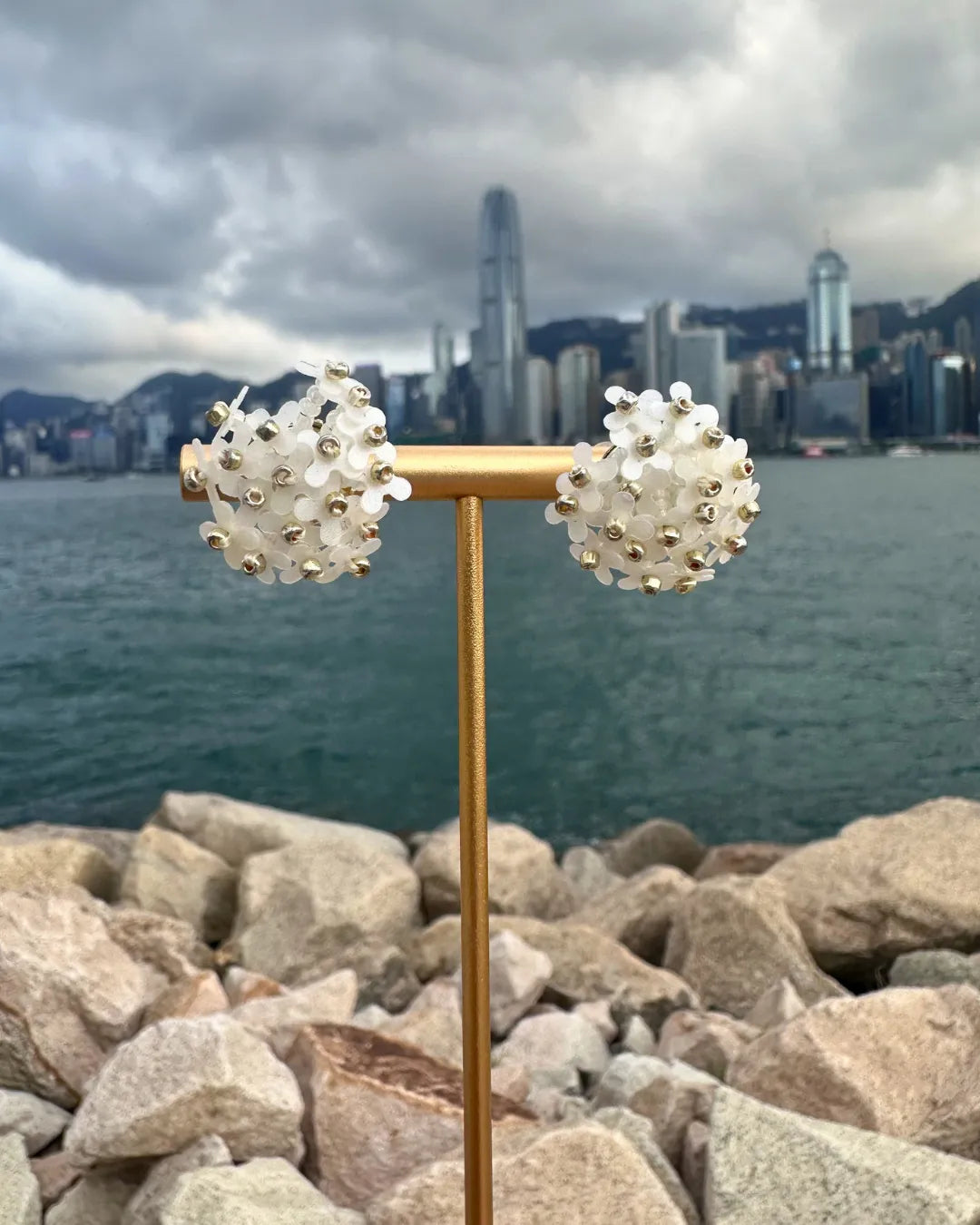  Bloom Exquisite Sequin Bouquet Earrings