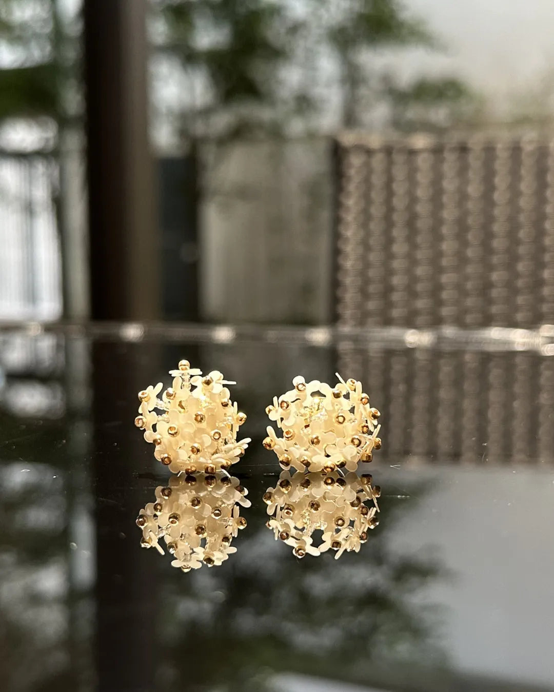  Bloom Exquisite Sequin Bouquet Earrings