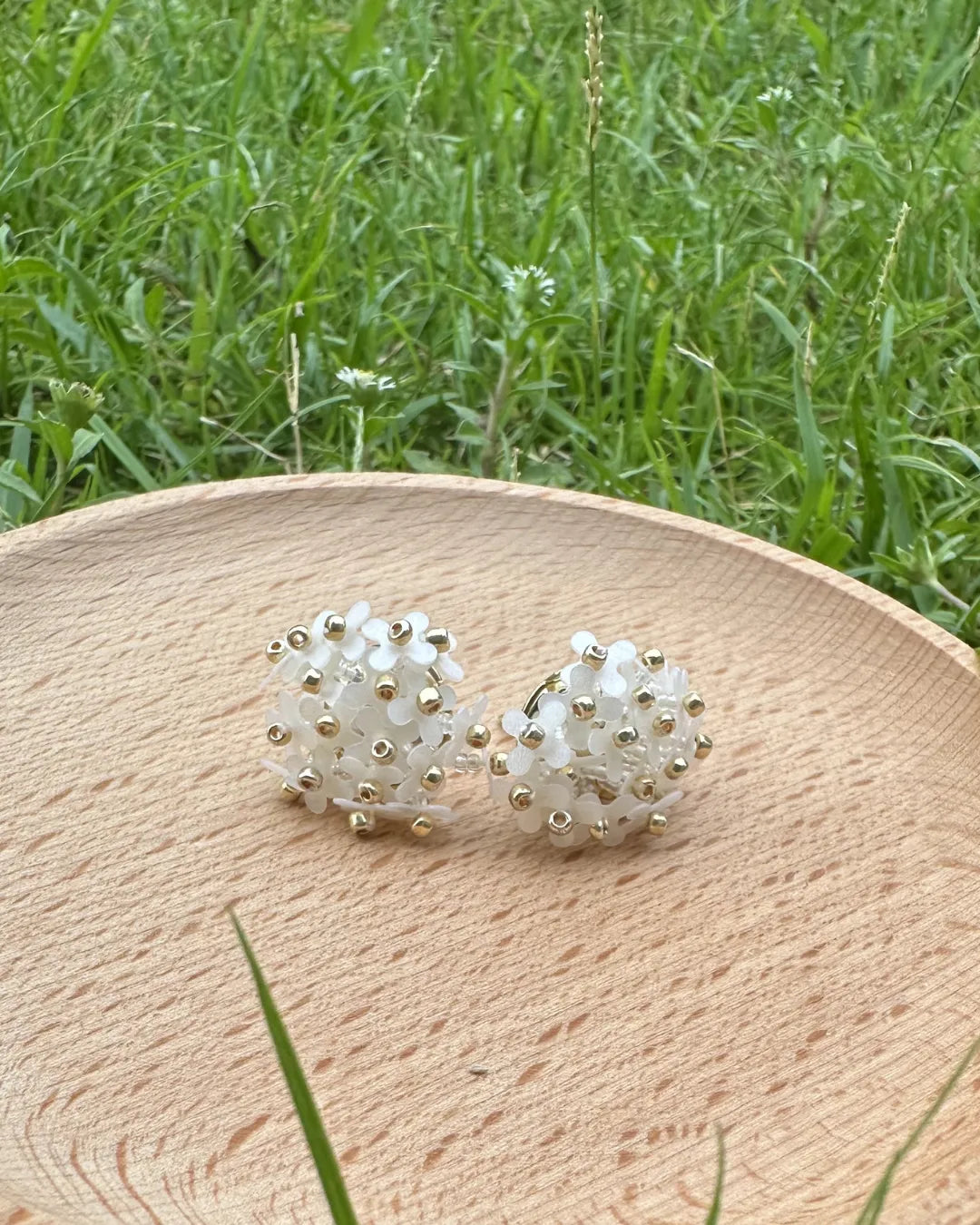  Bloom Exquisite Sequin Bouquet Earrings