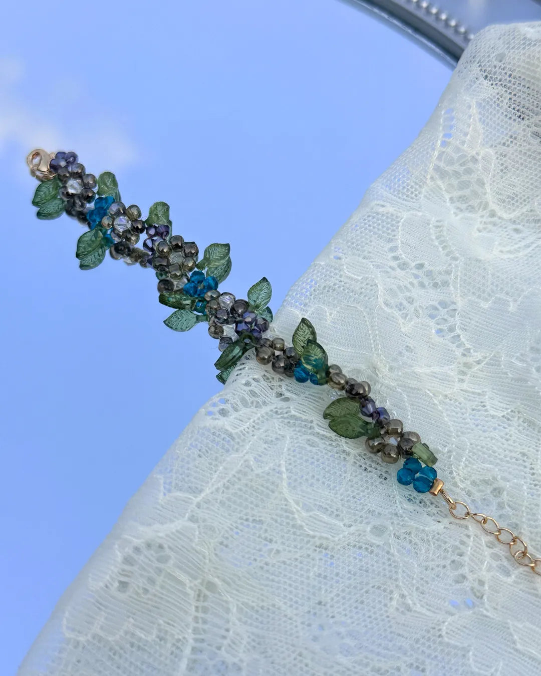  Botanical Garden (Grey & Green) Bracelet
