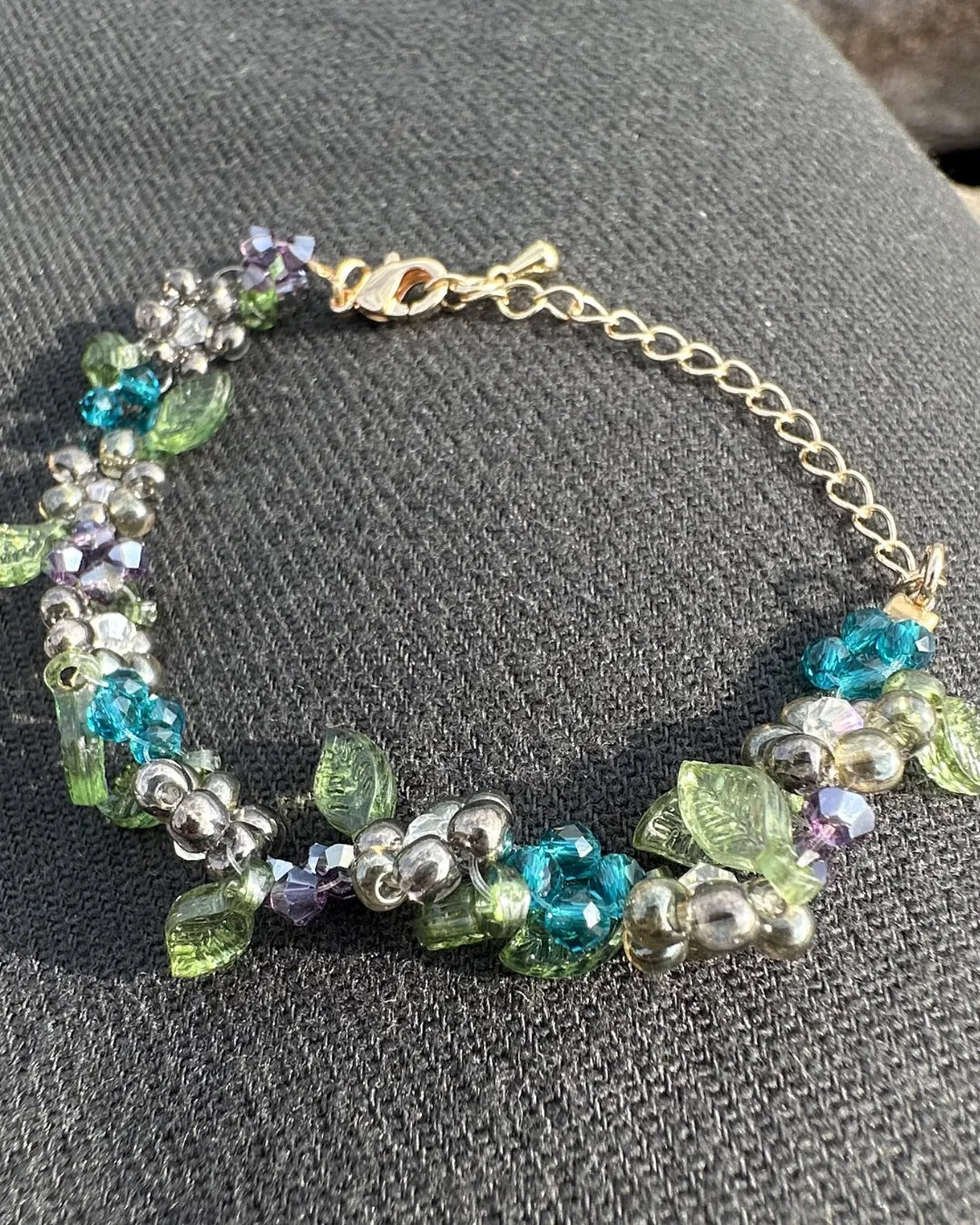  Botanical Garden (Grey & Green) Bracelet